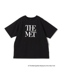 SHIPS Colors WOMEN/SHIPS Colors:THE MET コラボ ロゴ プリントTシャツ/506366940