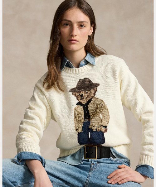 Polo ベア コットン クルーネック セーター(506367128)｜阪急百貨店  