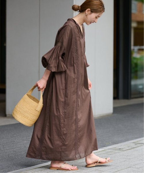 ファインボイルシームレースカフタンワンピース FRAMeWORK 着用サイズ： 手洗い可能