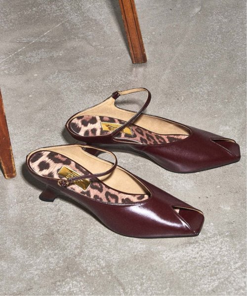 《予約》GRISE6cmピープトゥストラップミュール シューズ サンダル RI1401297200(10725円)