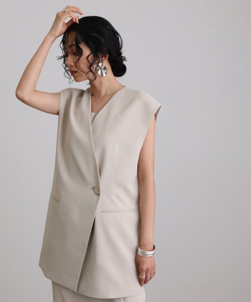バックシアージレセットアップドレス 表地 　ポリエステル…93%　　　　　ポリウレタン7％ 裏地