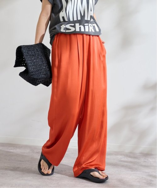 サテンイージーパンツ FRAMeWORK