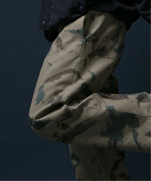《予約》【FOLL / フォル】hand painted camo work pants FOLL
