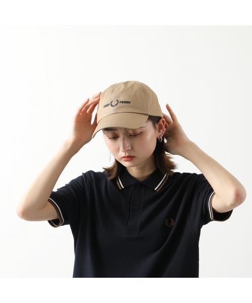 FRED PERRY ベースボールキャップ HW4630 ロゴ - 高額クーポン配布中