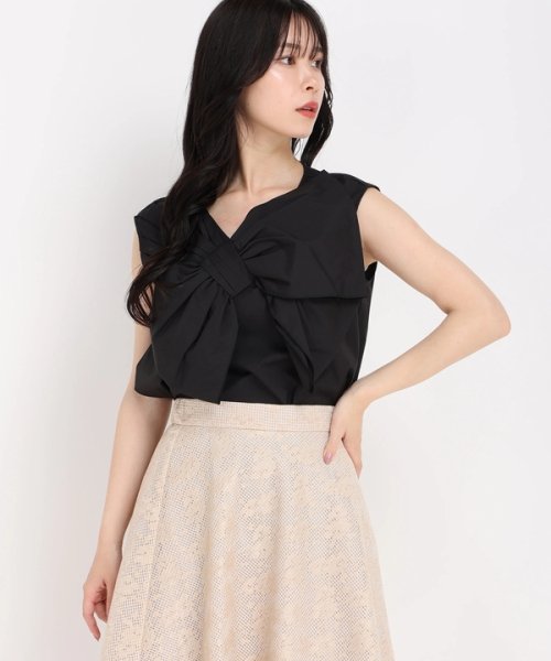 ビッグリボンブラウス 