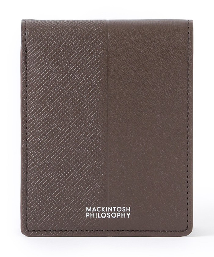60新品マッキントッシュ フィロソフィー本革二つ折り財布ニューオーバン13200 MACKINTOSH PHILOSOPHY - 60新品マッキントッシュ