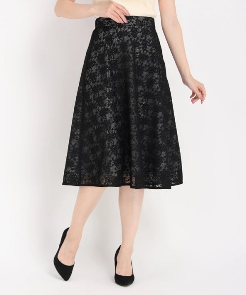 レースフレアスカート 