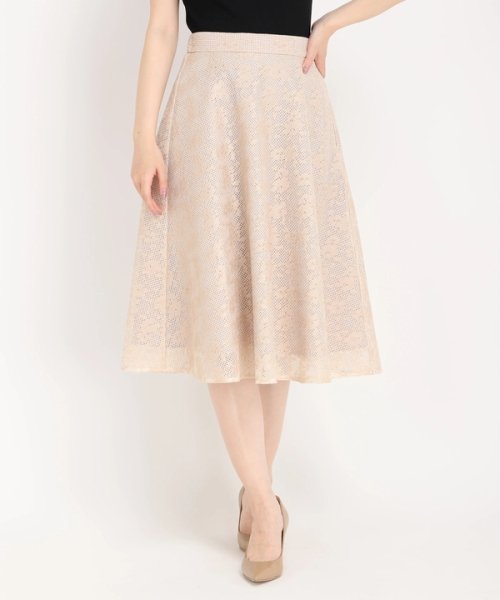 レースフレアスカート 