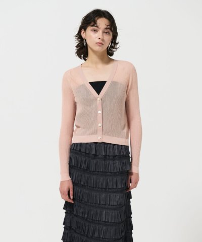 ピンク系｜カーディガン｜GRACE CONTINENTAL(グレースコンチネンタル  