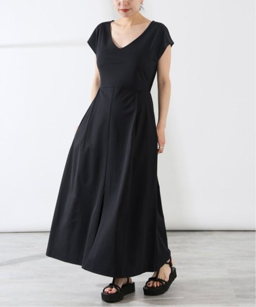 オープンバック ドライジャージドレス VERMEIL par