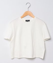 Theory/トップス GLOSS PONTE EASY CROP TE/505977222