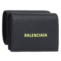 BALENCIAGA/BALENCIAGA バレンシアガ CASH MINI WALLET 三つ折り財布/506402017