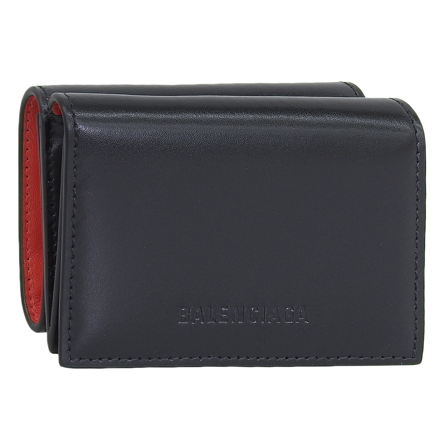 BALENCIAGA 三つ折り財布 ESSENTIAL MINI WALLET BALENCIAGA