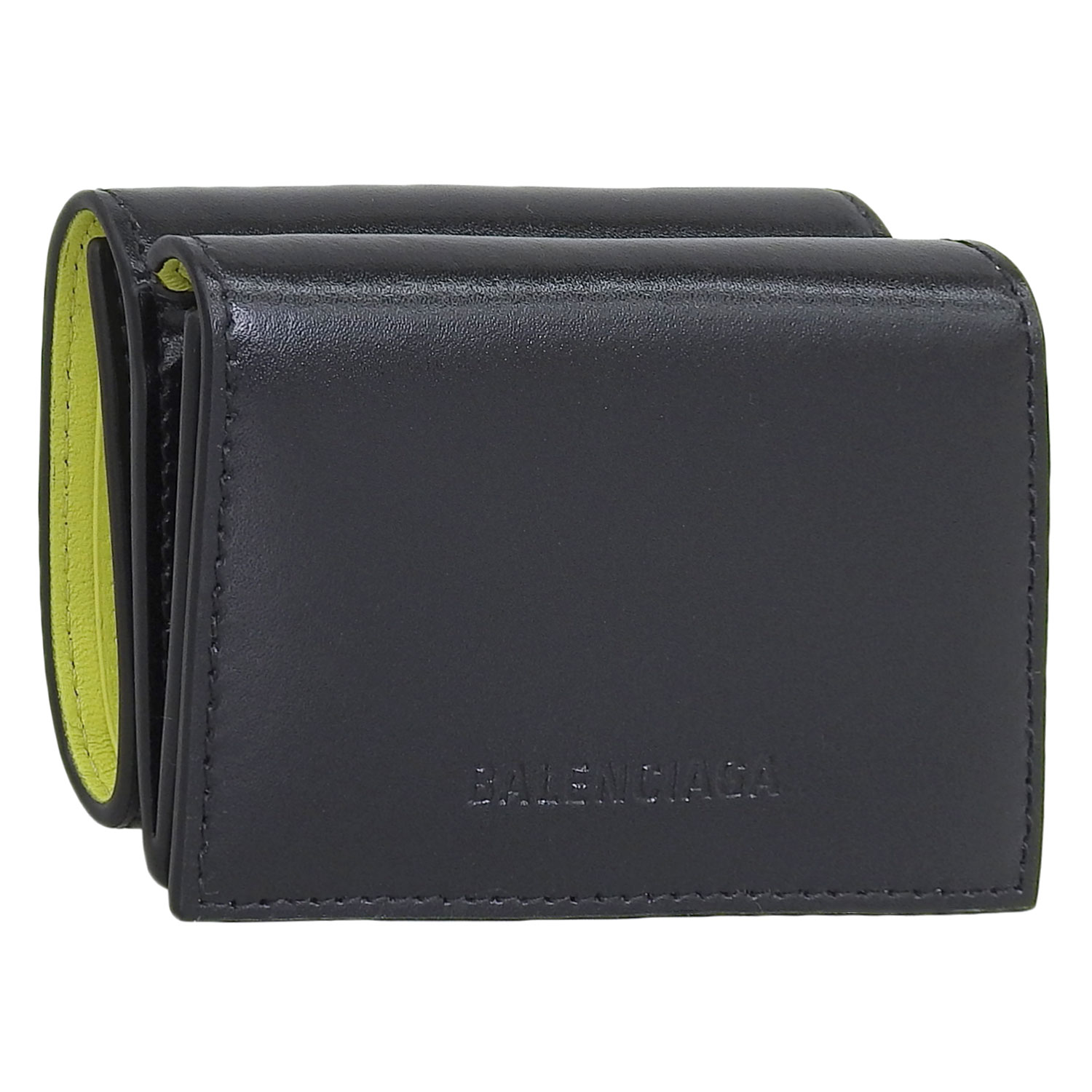 BALENCIAGA エッセンシャルシリーズ ミニウォレット 三つ折り財布