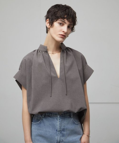 【洗える/接触冷感/速乾/UVカット対応】BATEAU / ブラウス 