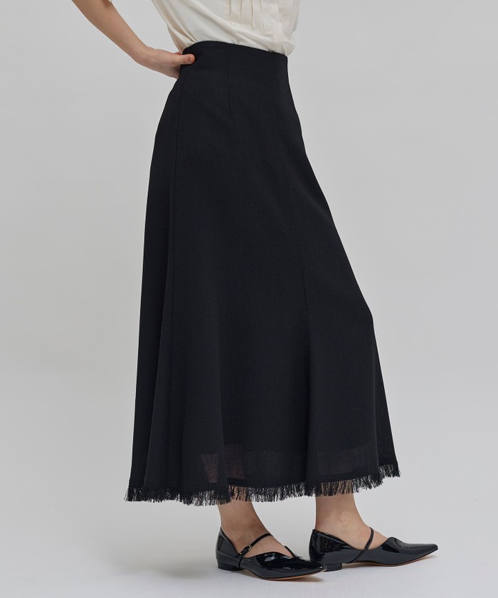 BEIGE 【洗える】CANNET / フレアスカート BLACK 4 BEIGE 【洗える】CANNET / フレアスカート BLACK 4
