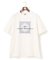 J.PRESS MENS/【KING SIZE】ペイズリーバンダナプリントTシャツ/506408949