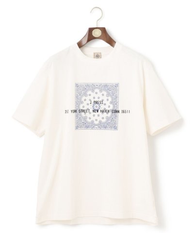 【KING SIZE】ペイズリーバンダナプリントTシャツ