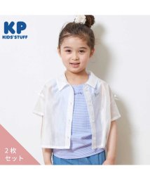 KP/KP(ケーピー)シアーシャツ＆ボーダータンクトップセット(110～140)/506309236
