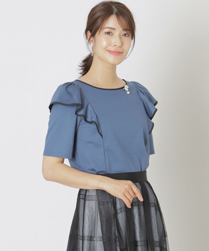 ブルー系｜カットソー・Tシャツ｜TO BE CHIC(トゥー ビー シック
