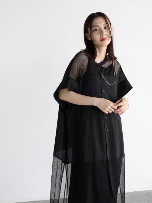 メッシュドッキングロングシャツ 人気・おすすめ｜使いやすい・旅行におすすめ 品質保証 全国発送 在庫限り