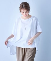 anyFAM/【洗濯機可】ハイツイストコットンポンチョ風Tシャツ/506415931