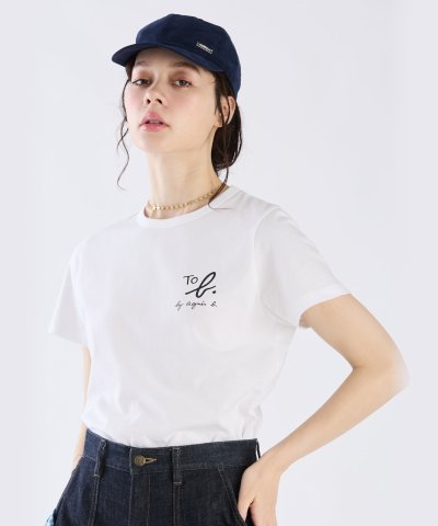 WW21 TS  TO B. ロゴTシャツ