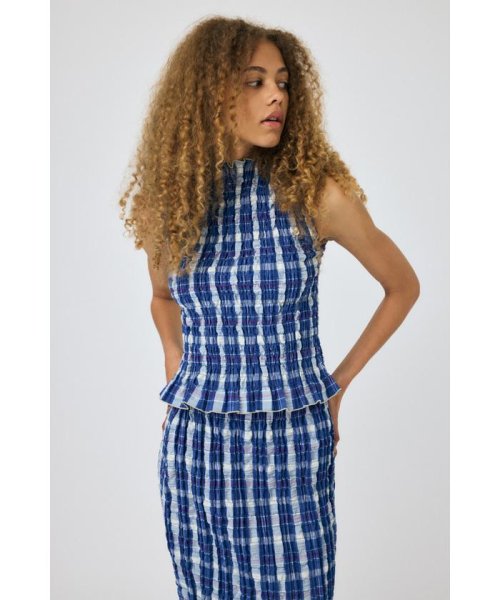 セール】SHIRRING SLEEVELESS トップス(506424368) | マウジー(moussy 