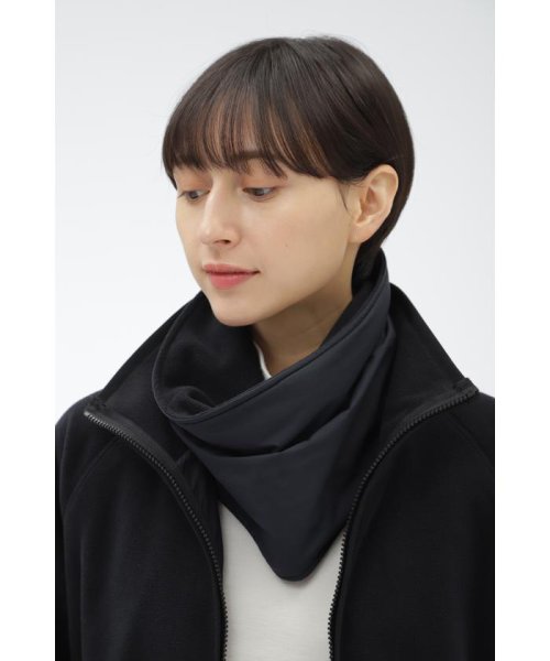 MARGARET HOWELL(マーガレット・ハウエル)/10月上旬－下旬 NECK WARMER/BLACK