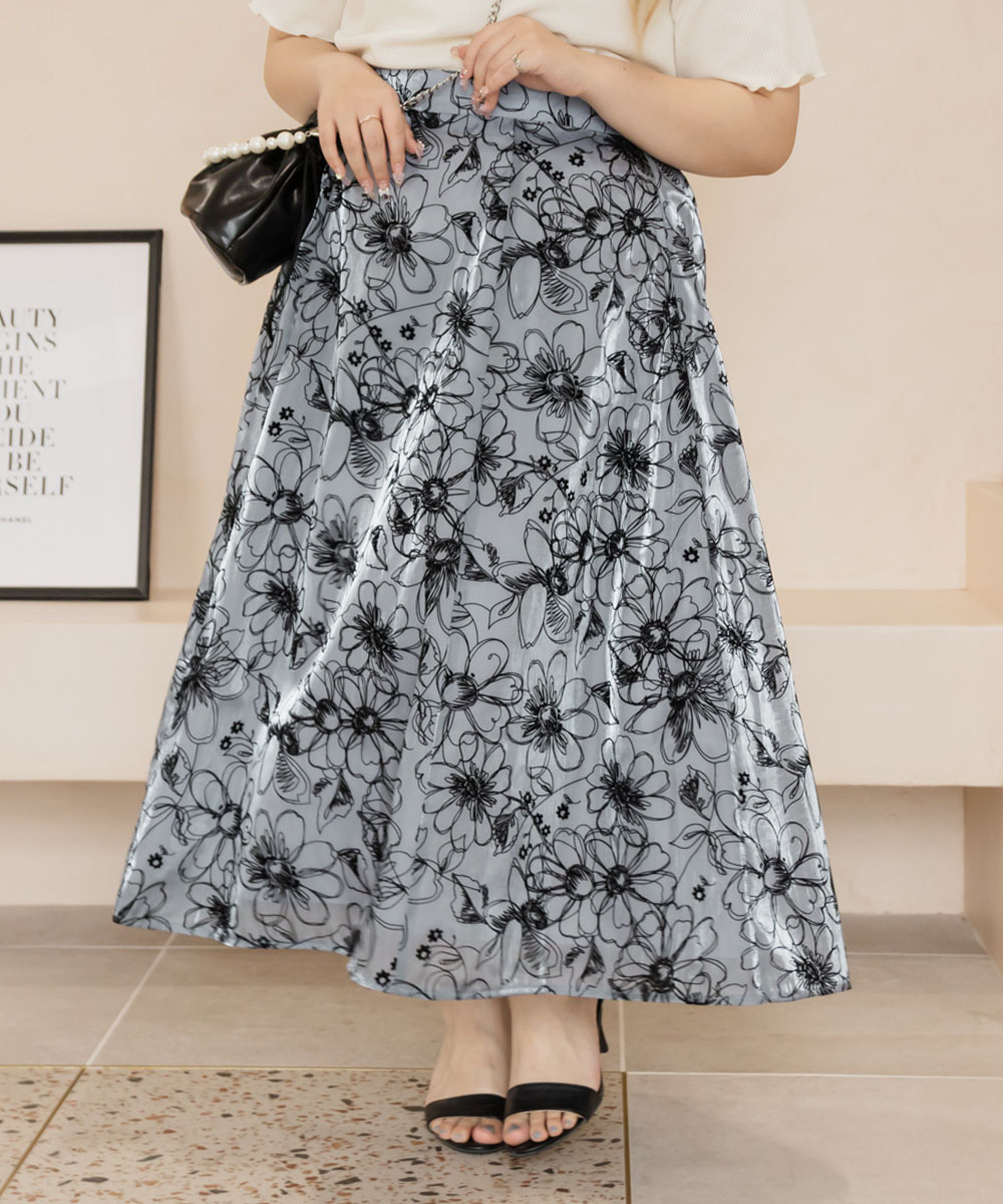 フォクシー　ベロアのキュロットスカート　40 フォクシー ベロアのキュロットスカート 40 FOXEY フォクシー専門