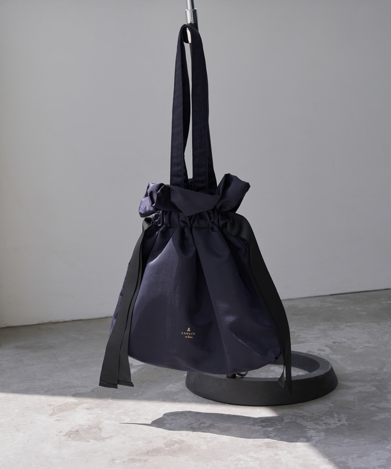 LANVIN en Bleu】ランバンオンブルー かごバック LANVIN en Bleu