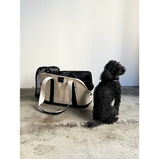 PUFF/pet carry canvas tote M/506392644