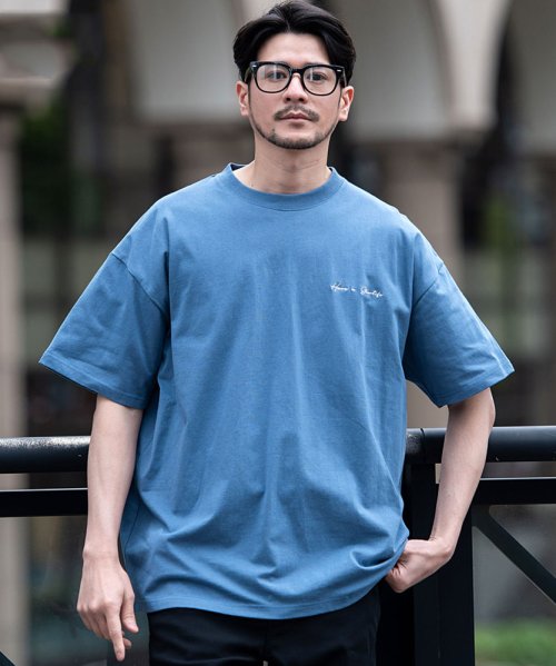 CavariA バックプリントイラストガール半袖Tシャツ(506452812 