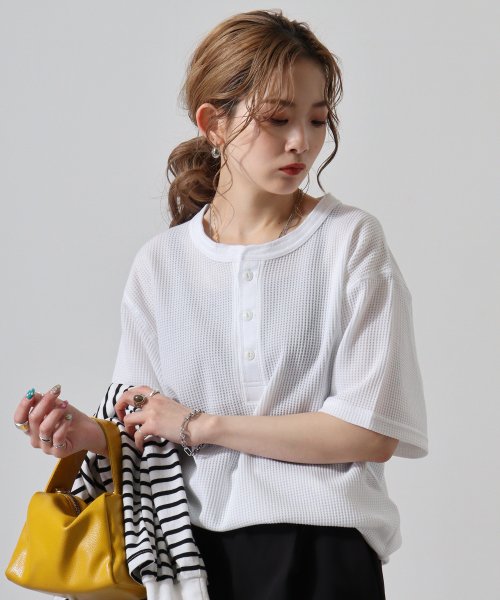 セール】 ジェーイーモーガン(JEMORGAN) |JEMORGAN ワッフル半袖 