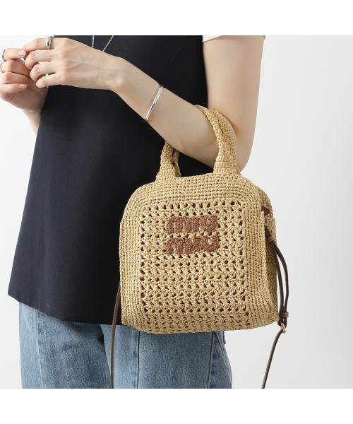 miumiu ミュウミュウ カゴバッグ ほぼ未使用 物流