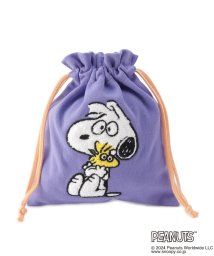 one'sterrace/SNOOPY サガラ刺繍巾着 PEANUTS WOODSTOCK ＆ SNOOPY/506492893