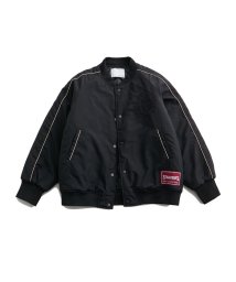 ADAM ET ROPE'/《別注》【SPALDING/スポルディング】BASKETBALL SATIN JACKET / UNISEX/506493192