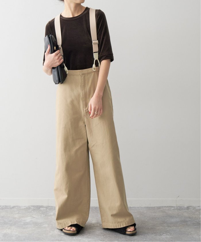 Spick & Span チノワイドパンツ ベージュ 40（≪追加3WEB限定