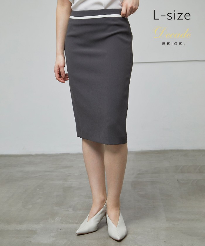 BEIGE 【L−size】CINDY / タイトスカート C. GRAY×WHITE 8 BEIGE 【L−size】CINDY / タイトスカート C. GRAY×WHITE 8
