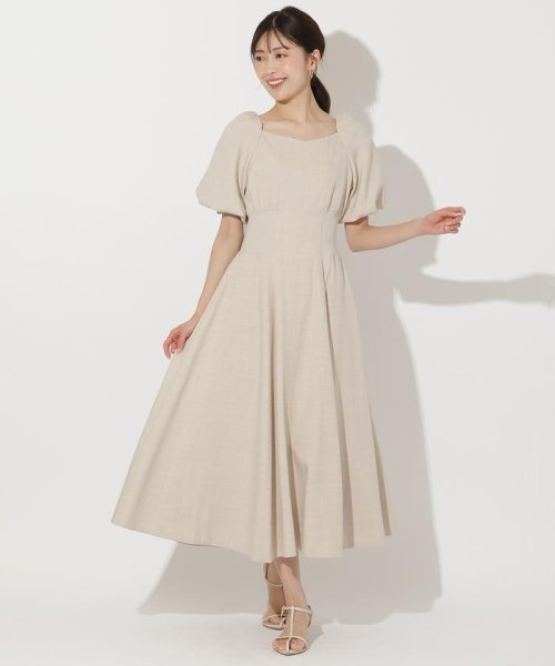 配色ステッチワンピース(506106378) | アンドクチュール(And Couture 