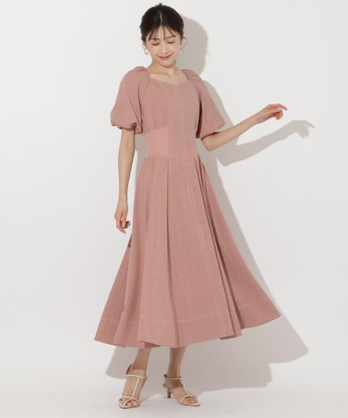 配色ステッチワンピース(506106378) | アンドクチュール(And Couture 