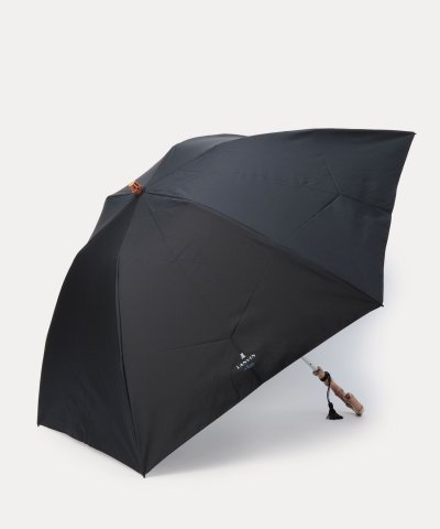 【WEB限定】ランバン オン ブルー () 晴雨兼用折りたたみ日傘 バンブーフリ