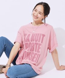 SHOO・LA・RUE Cutie Blonde/ヴィンテージ感がたまらない 古着風ロゴTシャツ/506521130