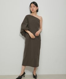 ADAM ET ROPE'/【WEB限定】【troisiemeCHACO for ADAM ET ROPE'】2WAYSHOULDER DRESS/506526190