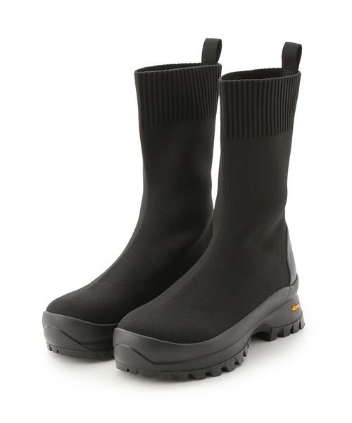vibram ソールニットショートブーツ(506526664)｜阪急百貨店公式通販 