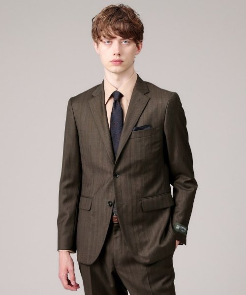DORMEUIL】グレンストライプ スーツ(506528385) | タケオキクチ(TAKEO 