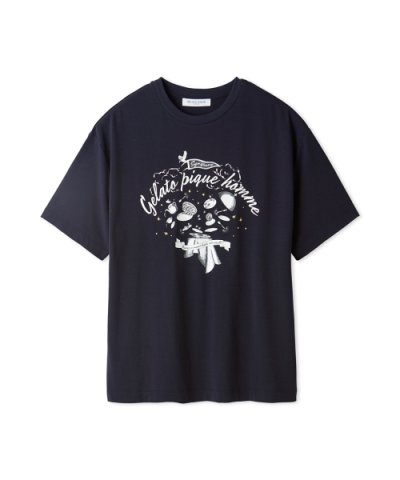 【HOMME】レーヨンロゴTシャツ