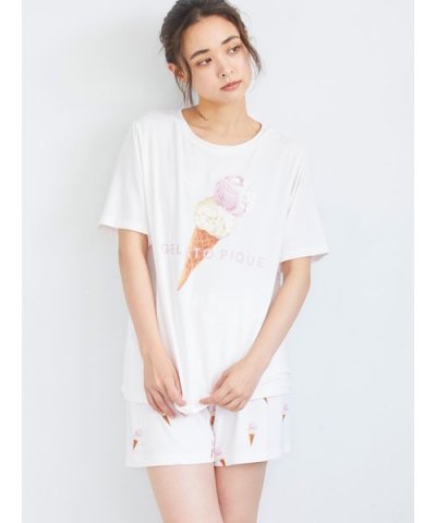 アイスクリームワンポイントTシャツ