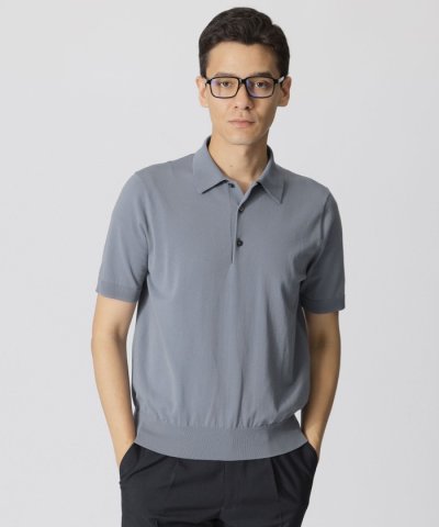 「Cotton BRID」 ドレスニットポロ