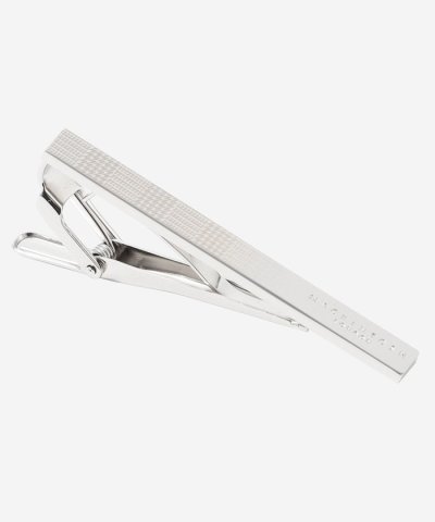 グラデーショングレンチェック柄タイバー（ネクタイピン）